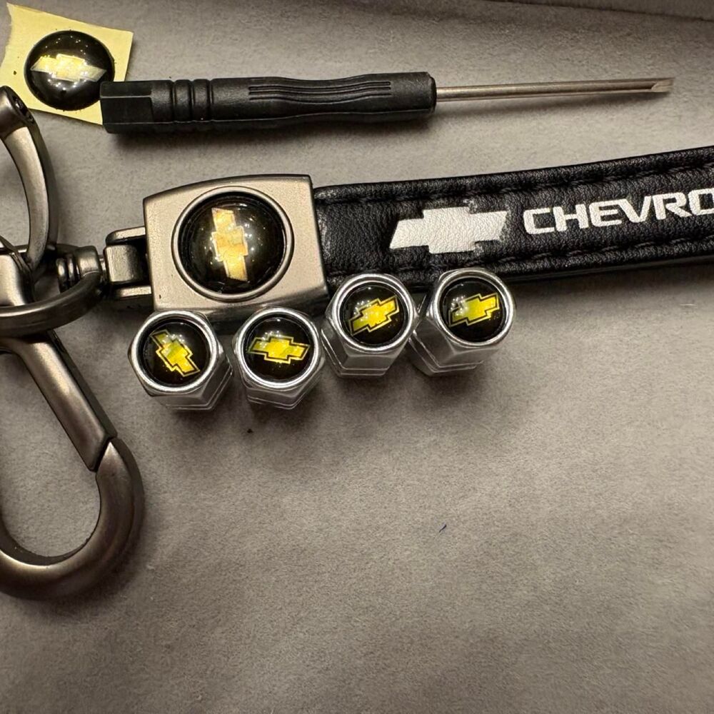 Chevrolet Men's Black and Silver Accessory
